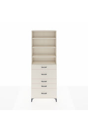Arges Dolap 4 Raflı 5 Çekmeceli 88x30x243 - S33M160V1A