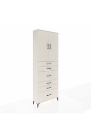 Arges Dolap 3 Raflı 6 Çekmeceli 2 Kapaklı 88x30x243 - S33M161V1A