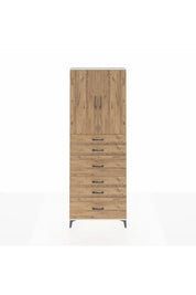 Arges Dolap 3 Raflı 6 Çekmeceli 2 Kapaklı 88x30x243 - S33M161V3A