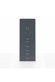 Arges Dolap 3 Raflı 6 Çekmeceli 2 Kapaklı 88x30x243 - S33M161V5A