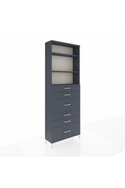 Arges Dolap 3 Raflı 6 Çekmeceli 88x30x243 - S33M162V5A