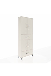 Arges Dolap 5 Raflı 2 Çekmeceli 4 Kapaklı 88x30x243 - S33M163V1A