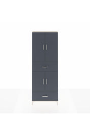 Arges Dolap 5 Raflı 2 Çekmeceli 4 Kapaklı 88x30x243 - S33M163V2A