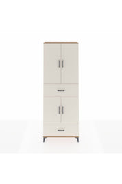 Arges Dolap 5 Raflı 2 Çekmeceli 4 Kapaklı 88x30x243 - S33M163V7A
