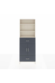 Arges Dolap 5 Raflı 2 Çekmeceli 2 Kapaklı 88x30x243 - S33M164V2A