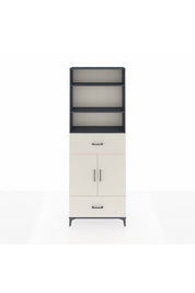 Arges Dolap 5 Raflı 2 Çekmeceli 2 Kapaklı 88x30x243 - S33M164V4A