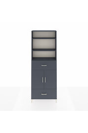Arges Dolap 5 Raflı 2 Çekmeceli 2 Kapaklı 88x30x243 - S33M164V5A