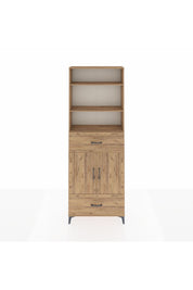Arges Dolap 5 Raflı 2 Çekmeceli 2 Kapaklı 88x30x243 - S33M164V9A
