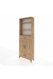 Arges Dolap 5 Raflı 2 Çekmeceli 2 Kapaklı 88x30x243 - S33M164V9A