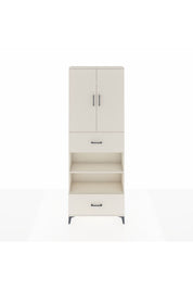 Arges Dolap 5 Raflı 2 Çekmeceli 2 Kapaklı 88x30x243 - S33M165V1A