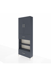 Arges Dolap 5 Raflı 2 Çekmeceli 2 Kapaklı 88x30x243 - S33M165V5A