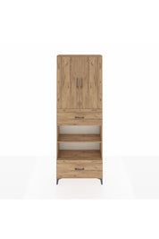 Arges Dolap 5 Raflı 2 Çekmeceli 2 Kapaklı 88x30x243 - S33M165V9A