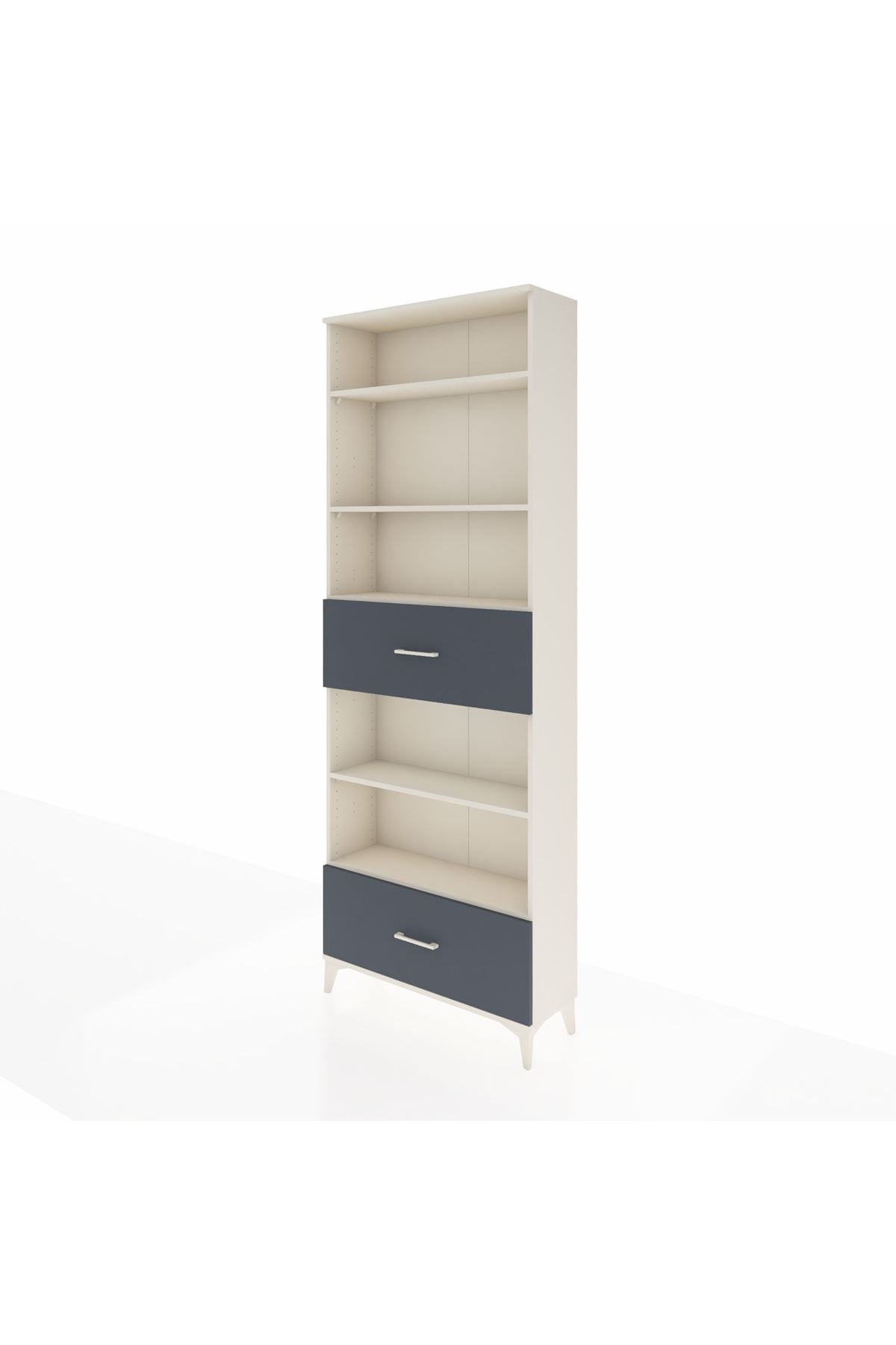 Arges Dolap 5 Raflı 2 Çekmeceli 88x30x243 - S33M166V2A
