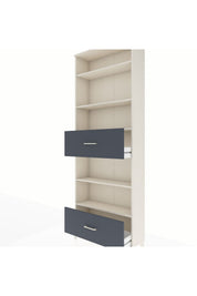 Arges Dolap 5 Raflı 2 Çekmeceli 88x30x243 - S33M166V2A