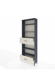 Arges Dolap 5 Raflı 2 Çekmeceli 88x30x243 - S33M166V4A