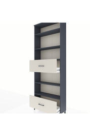 Arges Dolap 5 Raflı 2 Çekmeceli 88x30x243 - S33M166V4A