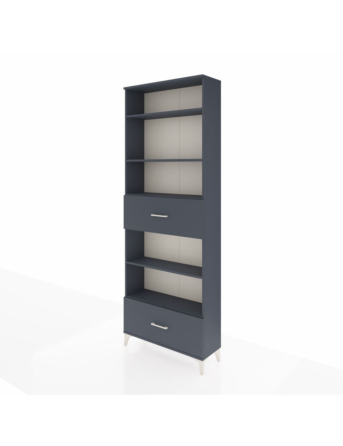 Arges Dolap 5 Raflı 2 Çekmeceli 88x30x243 - S33M166V5A