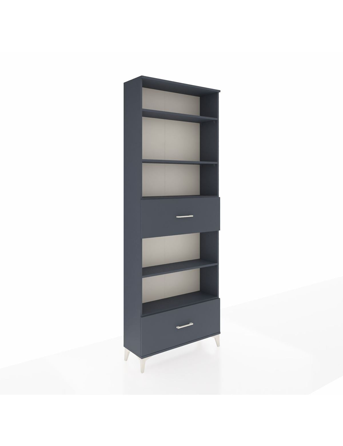 Arges Dolap 5 Raflı 2 Çekmeceli 88x30x243 - S33M166V5A