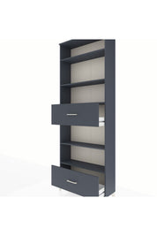 Arges Dolap 5 Raflı 2 Çekmeceli 88x30x243 - S33M166V5A