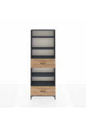 Arges Dolap 5 Raflı 2 Çekmeceli 88x30x243 - S33M166V6A