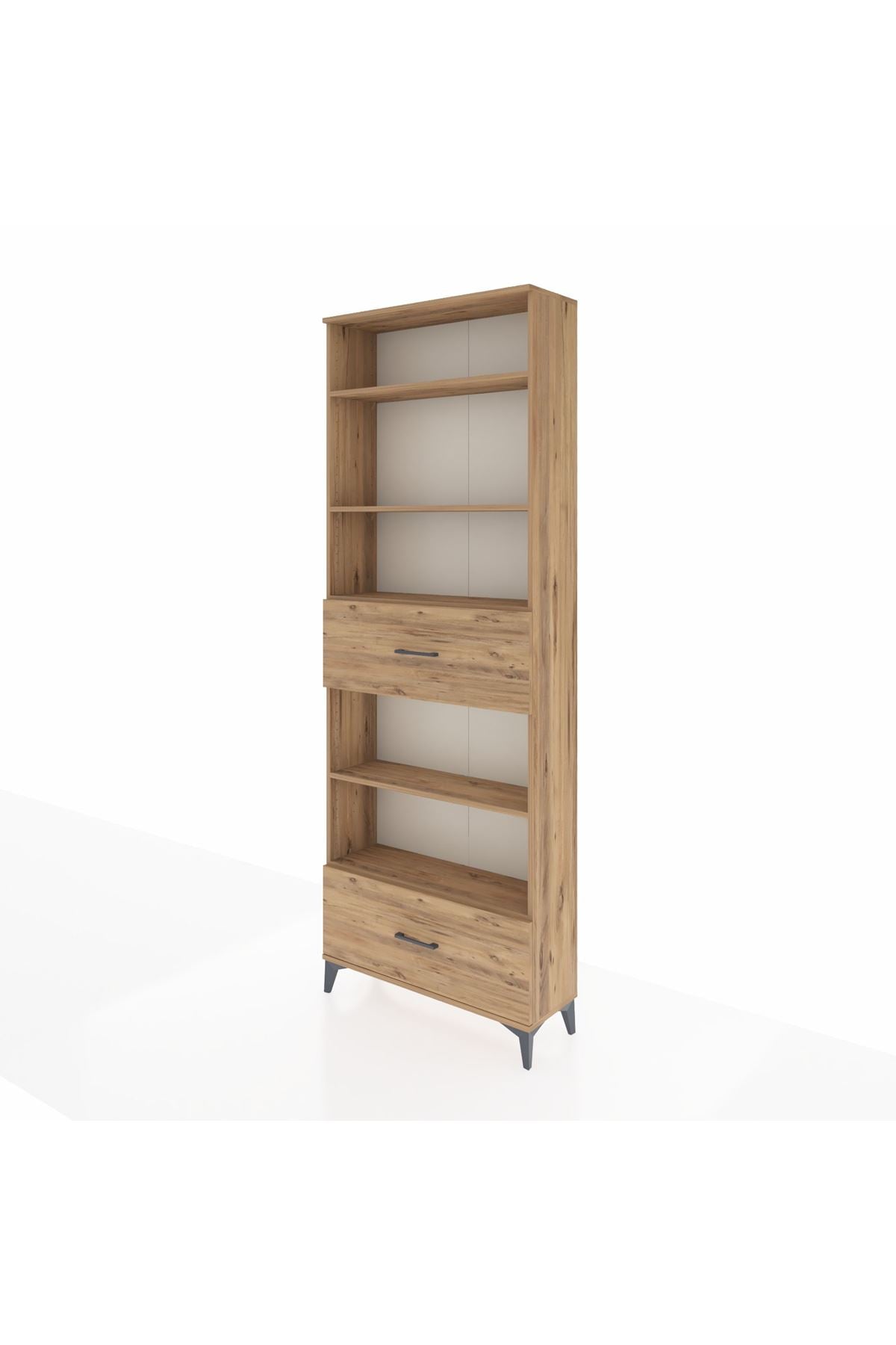 Arges Dolap 5 Raflı 2 Çekmeceli 88x30x243 - S33M166V9A