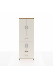 Arges Dolap 4 Raflı 3 Çekmeceli 4 Kapaklı 88x30x243 - S33M167V7A