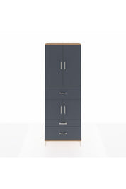 Arges Dolap 4 Raflı 3 Çekmeceli 4 Kapaklı 88x30x243 - S33M167V8A