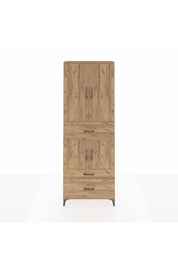 Arges Dolap 4 Raflı 3 Çekmeceli 4 Kapaklı 88x30x243 - S33M167V9A