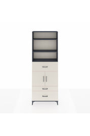 Arges Dolap 4 Raflı 3 Çekmeceli 2 Kapaklı 88x30x243 - S33M168V4A