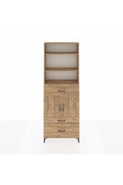 Arges Dolap 4 Raflı 3 Çekmeceli 2 Kapaklı 88x30x243 - S33M168V9A