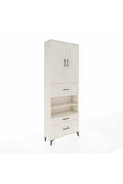 Arges Dolap 5 Raflı 3 Çekmeceli 2 Kapaklı 88x30x243 - S33M169V1A