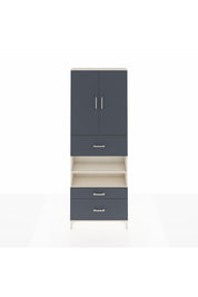 Arges Dolap 5 Raflı 3 Çekmeceli 2 Kapaklı 88x30x243 - S33M169V2A