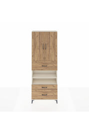 Arges Dolap 5 Raflı 3 Çekmeceli 2 Kapaklı 88x30x243 - S33M169V3A