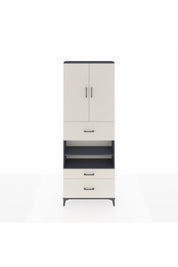 Arges Dolap 5 Raflı 3 Çekmeceli 2 Kapaklı 88x30x243 - S33M169V4A