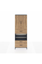 Arges Dolap 5 Raflı 3 Çekmeceli 2 Kapaklı 88x30x243 - S33M169V6A