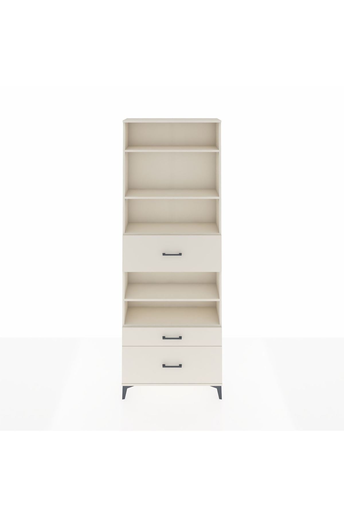 Arges Dolap 5 Raflı 3 Çekmeceli 88x30x243 - S33M170V1A