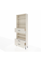 Arges Dolap 5 Raflı 3 Çekmeceli 88x30x243 - S33M170V1A