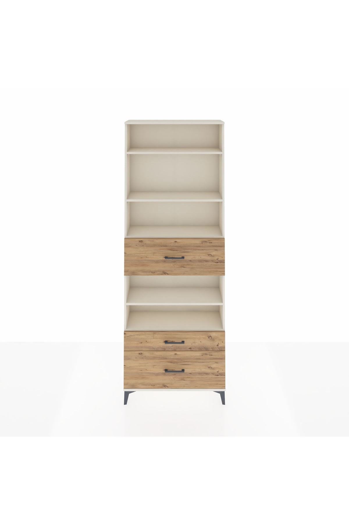 Arges Dolap 5 Raflı 3 Çekmeceli 88x30x243 - S33M170V3A