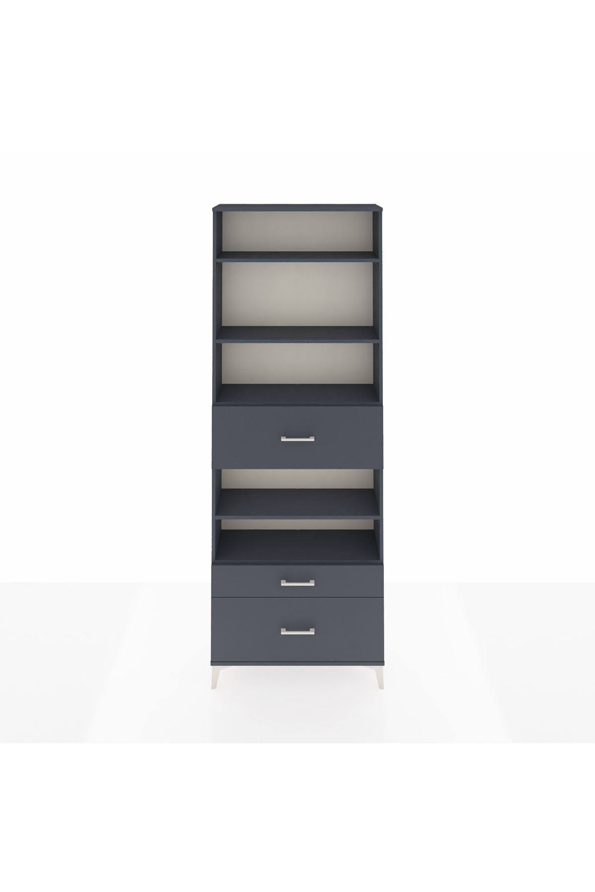 Arges Dolap 5 Raflı 3 Çekmeceli 88x30x243 - S33M170V5A