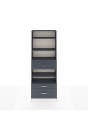 Arges Dolap 5 Raflı 3 Çekmeceli 88x30x243 - S33M170V5A