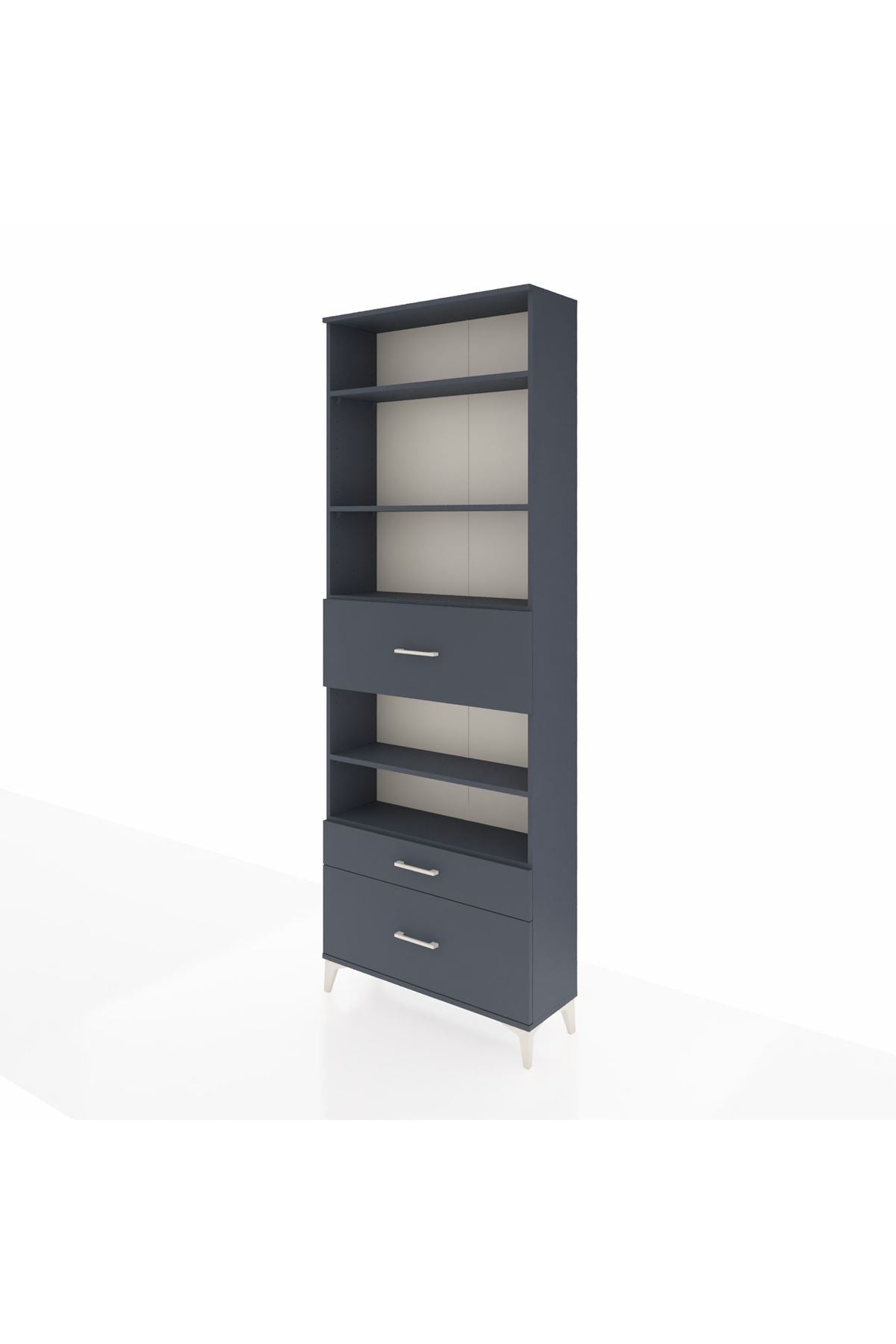 Arges Dolap 5 Raflı 3 Çekmeceli 88x30x243 - S33M170V5A