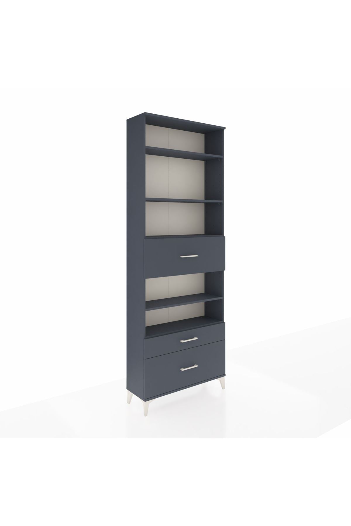 Arges Dolap 5 Raflı 3 Çekmeceli 88x30x243 - S33M170V5A