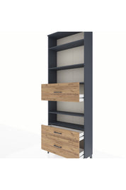 Arges Dolap 5 Raflı 3 Çekmeceli 88x30x243 - S33M170V6A