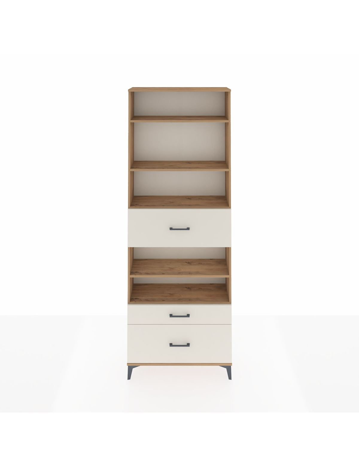 Arges Dolap 5 Raflı 3 Çekmeceli 88x30x243 - S33M170V7A