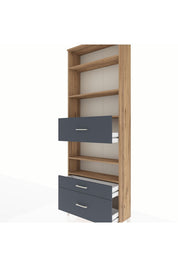 Arges Dolap 5 Raflı 3 Çekmeceli 88x30x243 - S33M170V8A