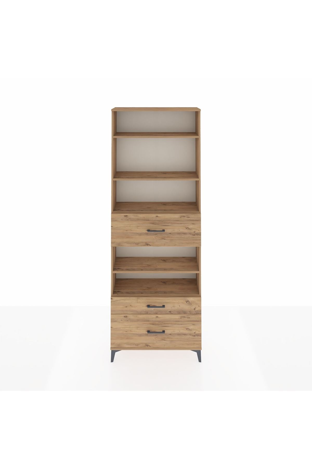 Arges Dolap 5 Raflı 3 Çekmeceli 88x30x243 - S33M170V9A