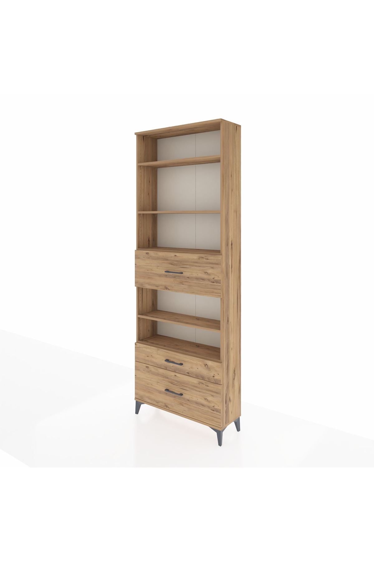 Arges Dolap 5 Raflı 3 Çekmeceli 88x30x243 - S33M170V9A