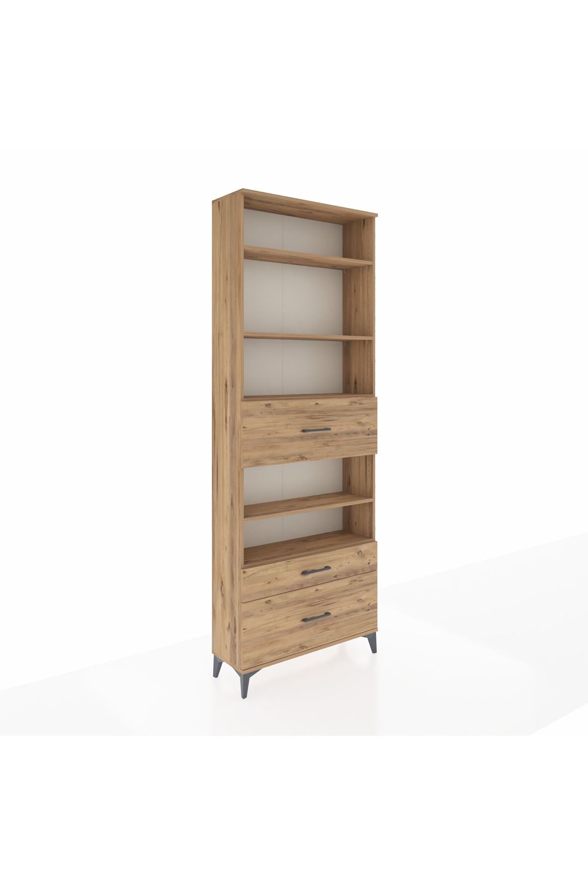 Arges Dolap 5 Raflı 3 Çekmeceli 88x30x243 - S33M170V9A