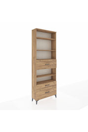 Arges Dolap 5 Raflı 3 Çekmeceli 88x30x243 - S33M170V9A