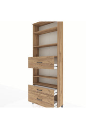 Arges Dolap 5 Raflı 3 Çekmeceli 88x30x243 - S33M170V9A